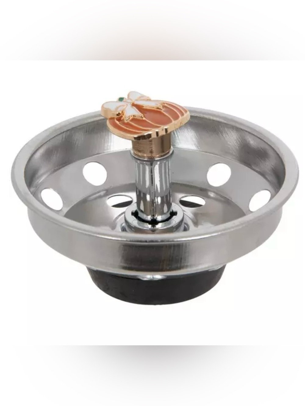 Pumpkin Metal Sink Strainer ~ New - Picture 2 of 5